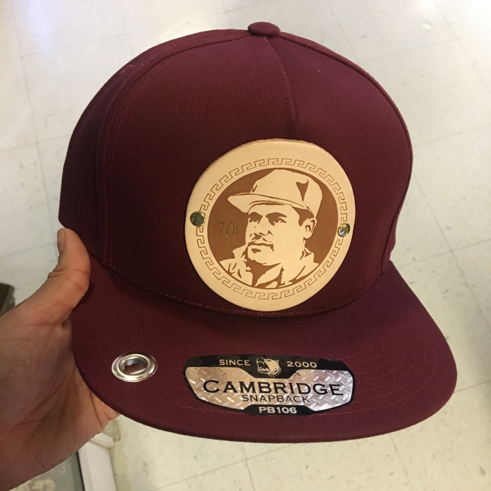 El chapo hat 701 mexico el patron red cap